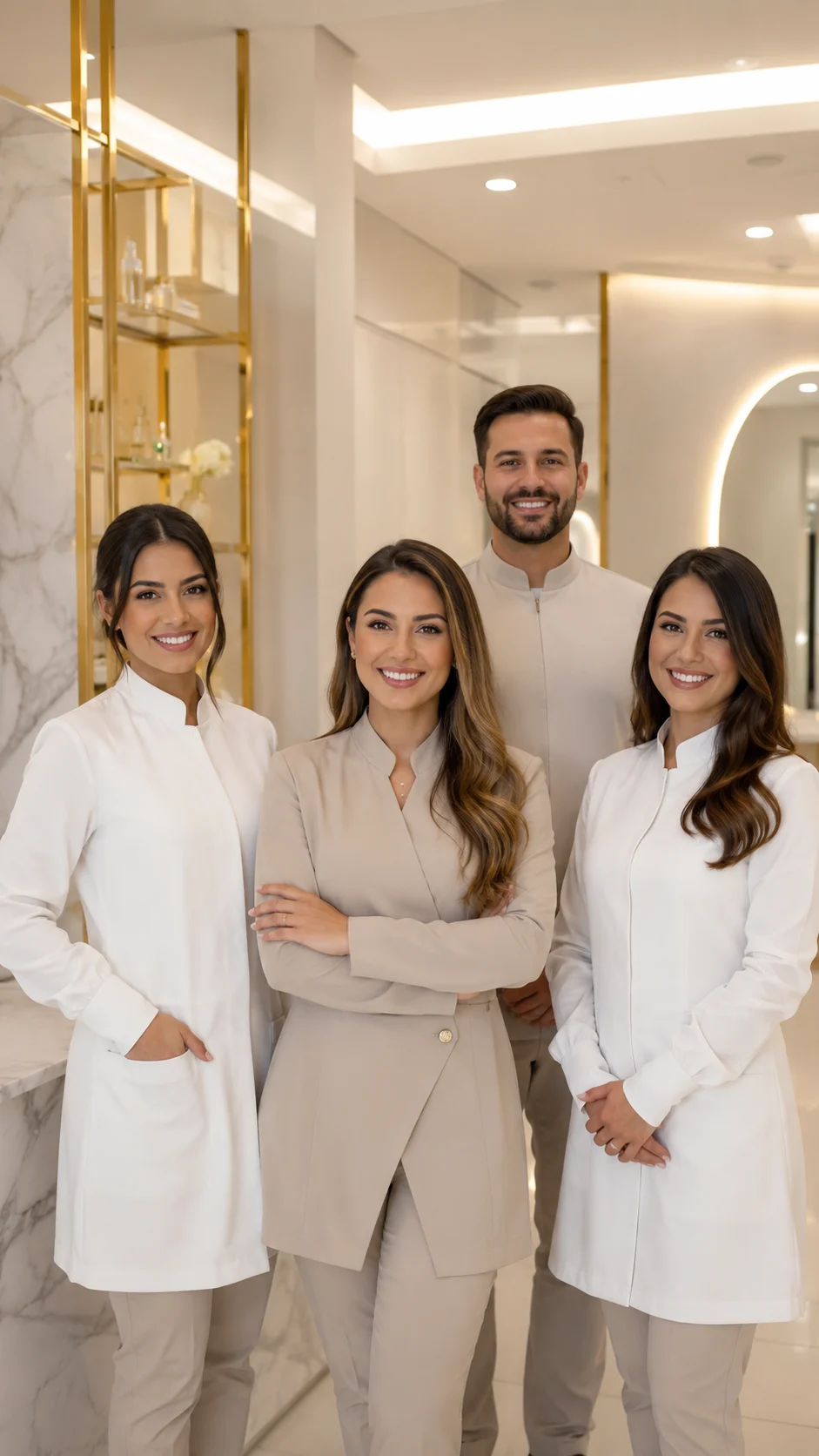 Equipa da clínica estética Luma Skin